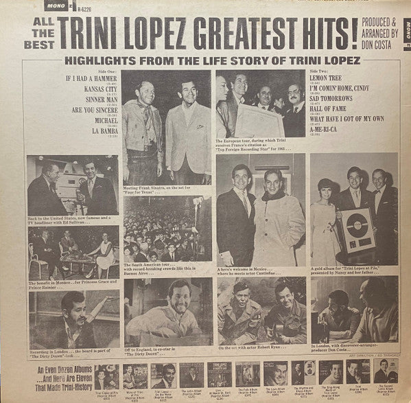 Trini Lopez ‎– Greatest Hits