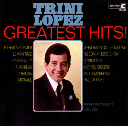 Trini Lopez ‎– Greatest Hits