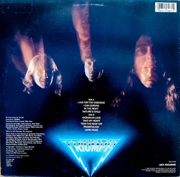 Triumph ‎– Progressions Of Power