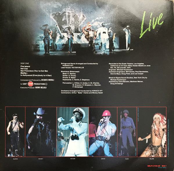 Village People ‎– Live And Sleazy