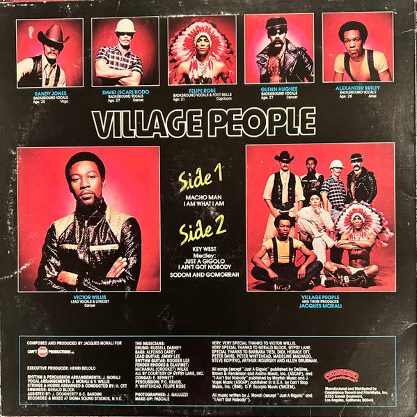 Village People ‎– Macho Man