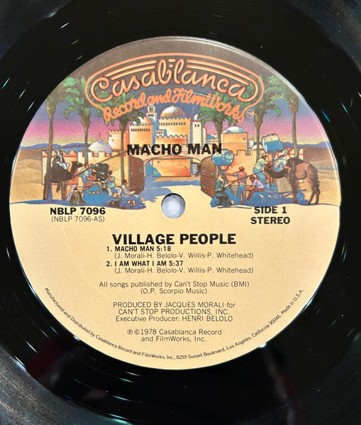 Village People ‎– Macho Man