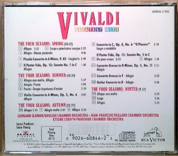 Vivaldi ‎– Greatest Hits