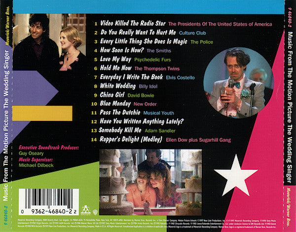 Various ‎– The Wedding Singer (Music From The Motion Picture)