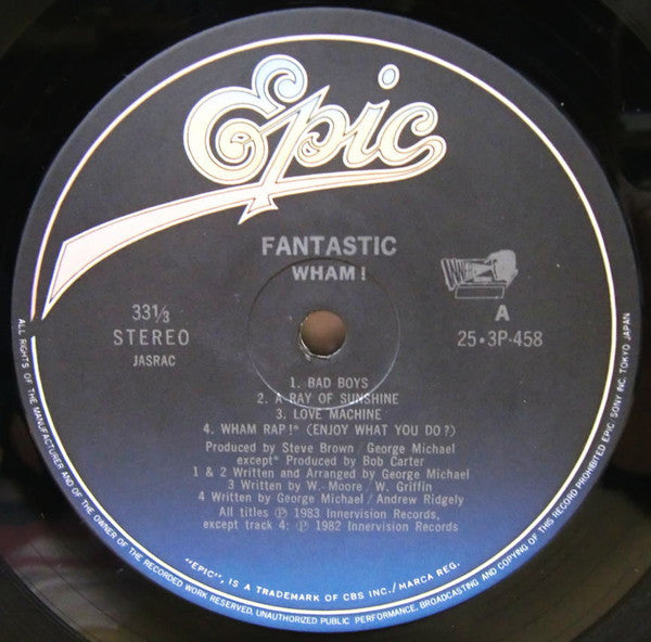 Wham! ‎– Fantastic