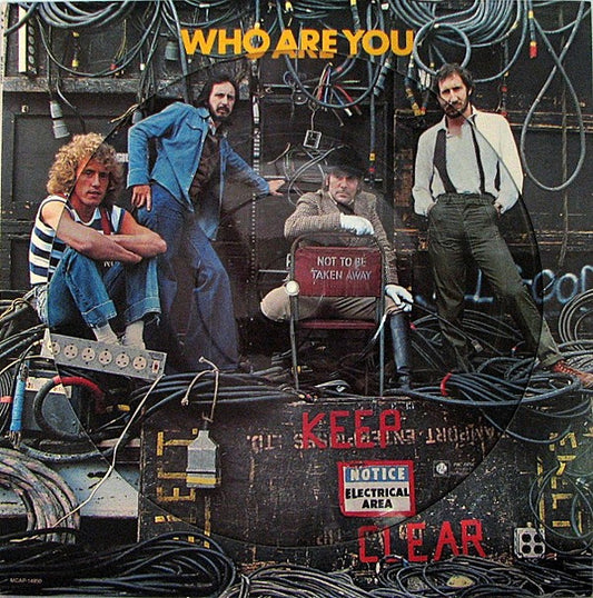 The Who ‎– Who Are You Picture Disc