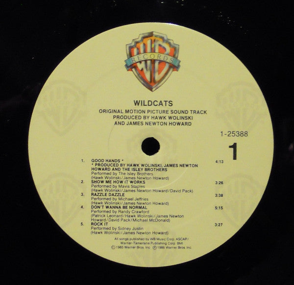 Various ‎– Wildcats - Original Motion Picture Soundtrack