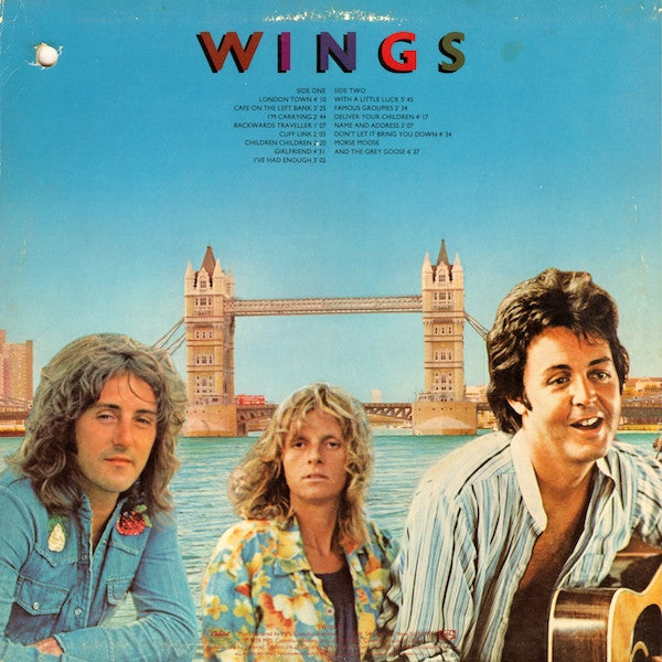 Wings ‎– London Town