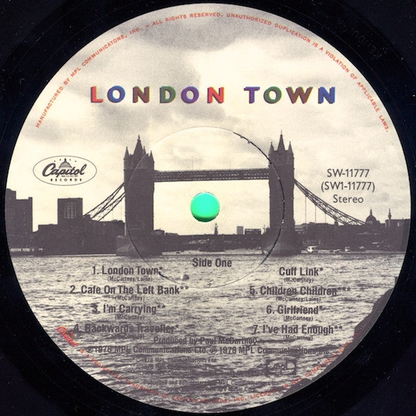 Wings ‎– London Town