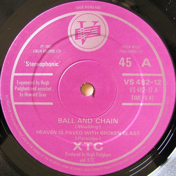 XTC ‎– Ball And Chain
