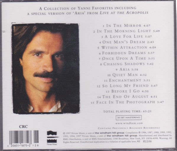 Yanni ‎– In The Mirror