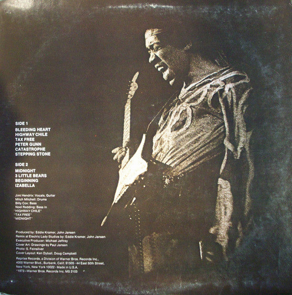 Jimi Hendrix ‎– War Heroes