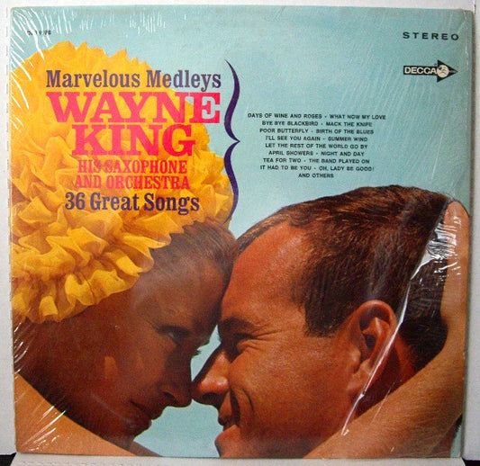 Wayne King & His Saxophone And Orchestra ‎– Marvelous Medleys